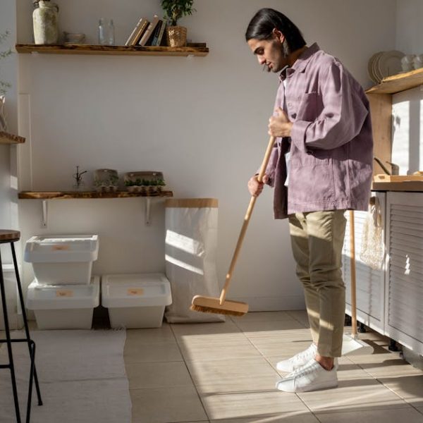 Creative Solutions: Storing Brooms and Mops Without a Closet